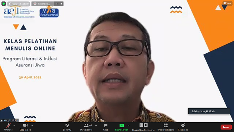Pelatihan Menulis Online 2021